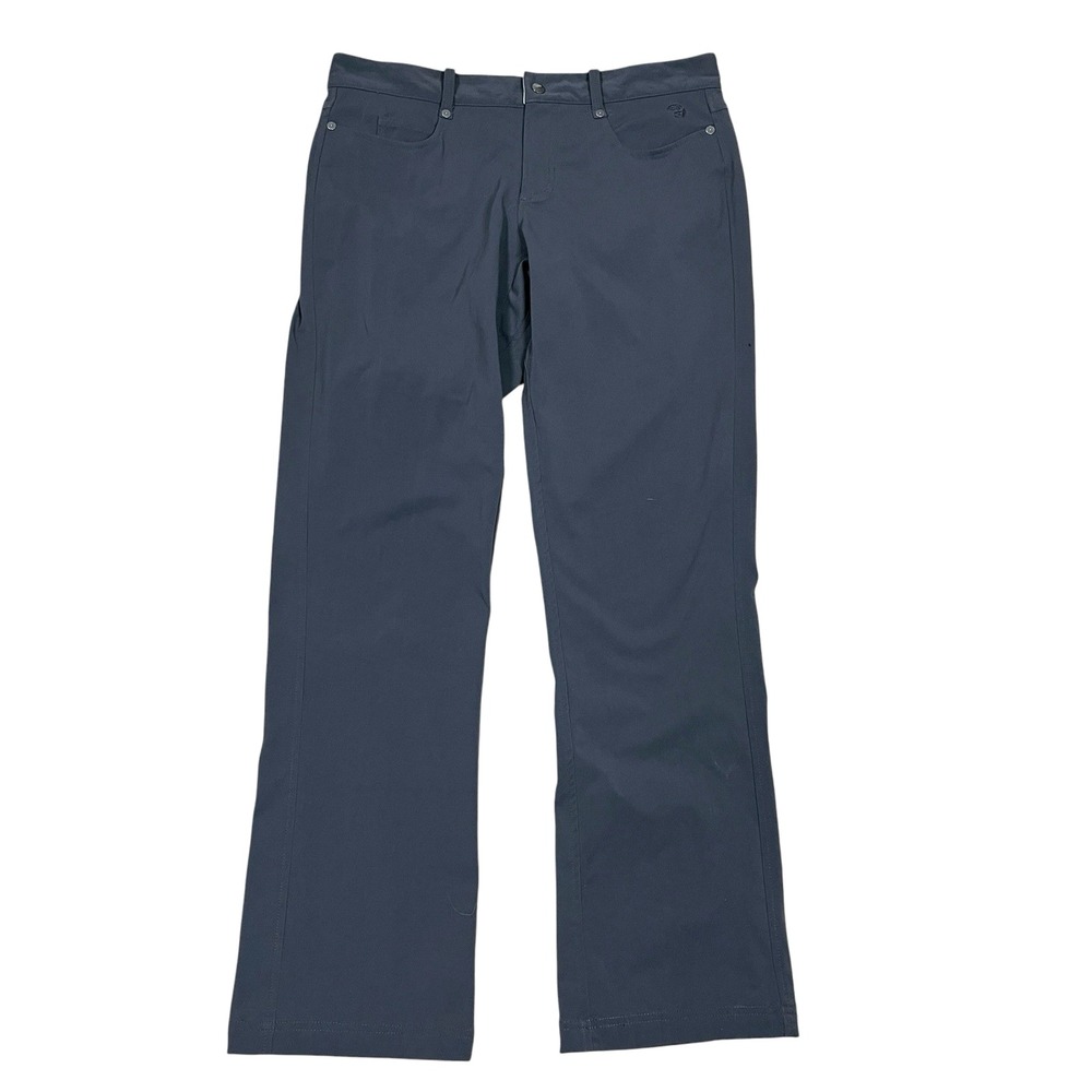 Mountain Hardwear Dynama Hiking Pants Sz 10 (28x32) Gray Stretch Canvas DWR UPF